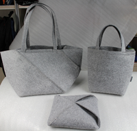 Felt shopping bag