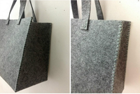 Felt shopping bag