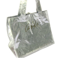 Silver foil shopping bag