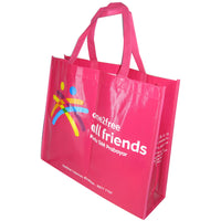 Laminating foil shopping bag