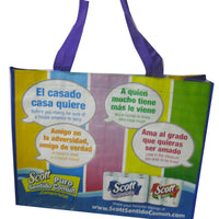 Foil printing shopping bag