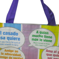 Foil printing shopping bag