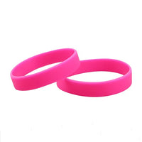 Silicone wristbands