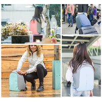 The Bobby Compact / Montmartre 2.0 Anti Theft backpack by XD Design - Coralette P705.534