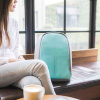 The Bobby Compact / Montmartre 2.0 Anti Theft backpack by XD Design - Mint Green P705.537