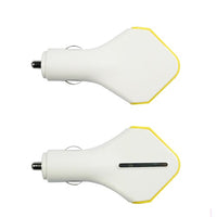 2 Ports USB car charger plug