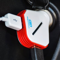 2 Ports USB car charger plug