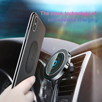 Magnetic QI Wireless Car Charger Mount