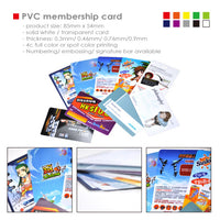 PVC membership card