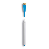 Point|01 tech pen-stylus & USB 4GB blue (EX006)