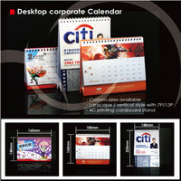 Desktop corporate calendar