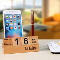 Wood calendar Set