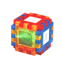 Multi-function puzzle LED clock