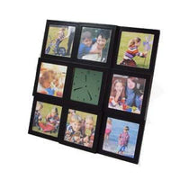 LCD clock with photo frame