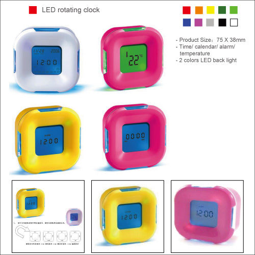 LED rotating clock