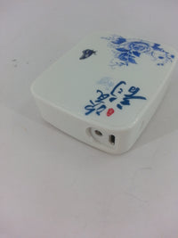 Chinese style Dual USB mobile battery charger 6000 mAh (power bank)