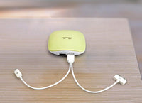 Shell shape USB mobile battery charger 3000 mAh (power bank)