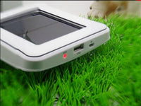 Square shape Window stick solar power bank2600mah