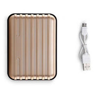 USB Luggage box power bank 6000mah with flashlight