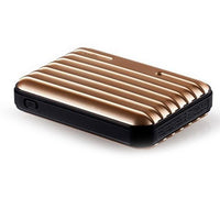 USB Luggage box power bank 6000mah with flashlight