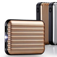 USB Luggage box power bank 6000mah with flashlight