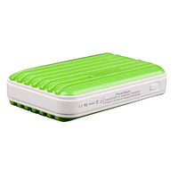 USB Luggage box power bank 6000mah with flashlight