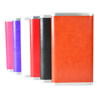 Leather style portable power bank5000mAh