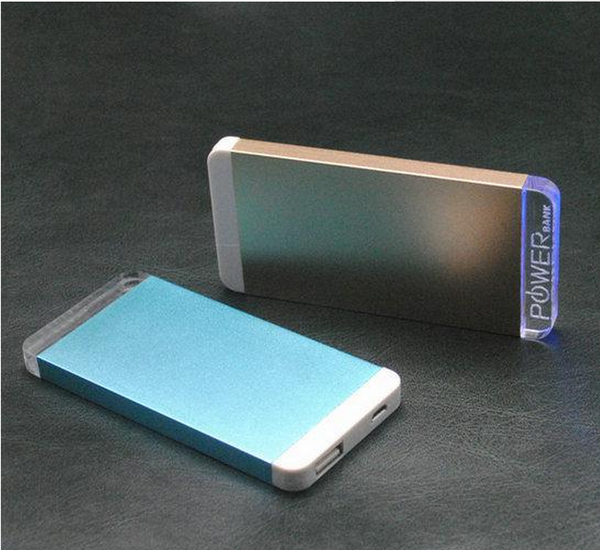 Acrylic LED lights portable mobile power 4000mAh