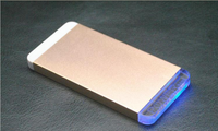 Acrylic LED lights portable mobile power 4000mAh