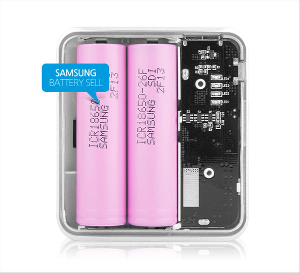 Leather style portable power bank5200mAh(2.1A)