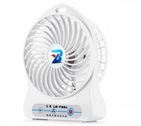 Portable rechargeable handy fan