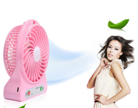 Portable rechargeable handy fan