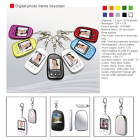 Mini digital photo frame with keychain