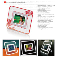 2.4 inch digital photo frame