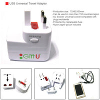 USB universal travel adaptor