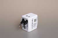Colorful USB Universal Travel Adaptor (2.5A with 2 USB port)