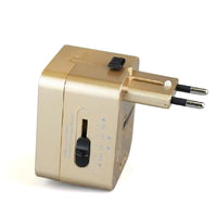 New USB Universal Travel Adaptor (2.0A with 2 USB port)