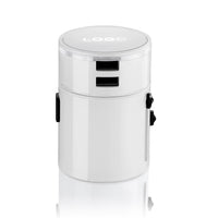 LED USB universal travel adaptor