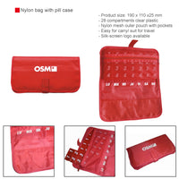 Nylon bag with pill case