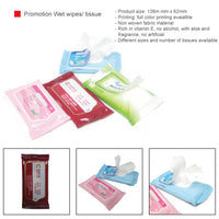 Promotion Wet wipes/ tissue