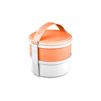 Portable Round Lunch Box