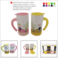 Couple Ceramic mug (S/2) / 250ml