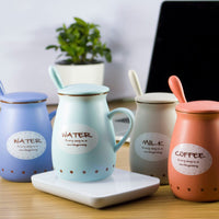 Ceramic Cup with Electronic Heating Coasters