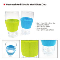 Heat-resistant Double Wall Glass cup