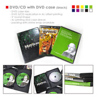 DVD/CD with DVD case (black)