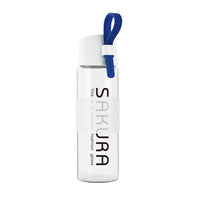 JUST LIFE portable glass water bottle 490ML