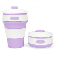 Foldable Portable Silicone Travel Mug 350ml