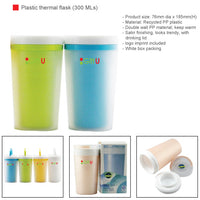 Plastic thermal flask (300 MLs)