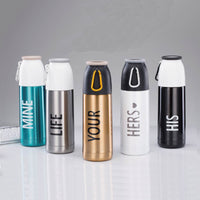 Concise Stainless Steel Thermos - 350ML