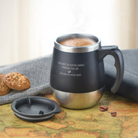 Stainless Steel Double Wall mug 450ML